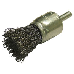 Wire End Brush 25mm Flat End