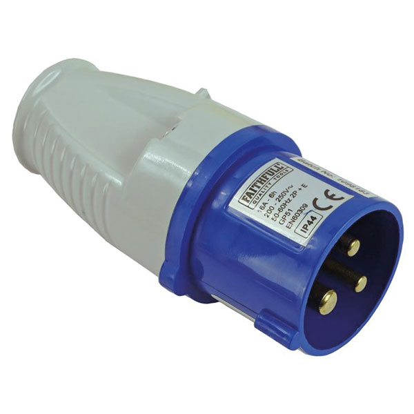  10608 Blue Replacement Plug 16A