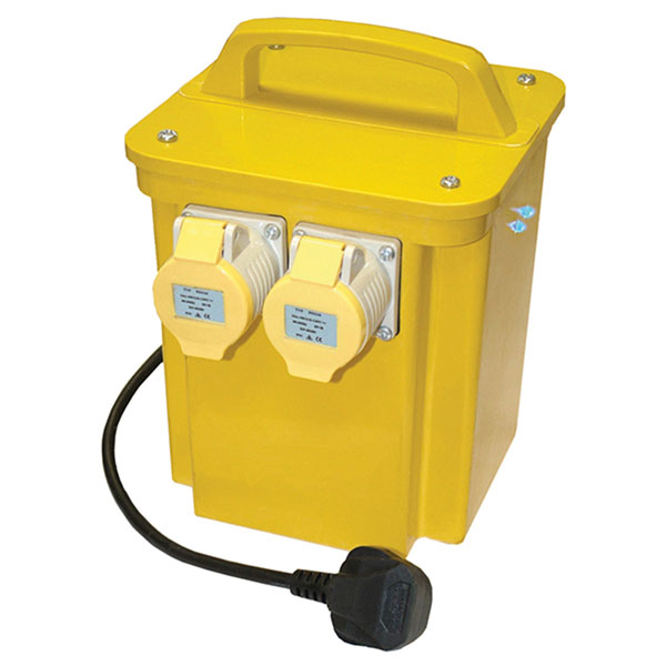 Faithfull Power Plus FPPTRAN33A Transformer 3.3kVA Dual Socket