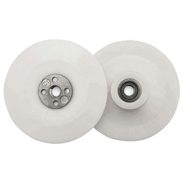  20015 Angle Grinder Pad White 100mm (4in) M10 x 1.25