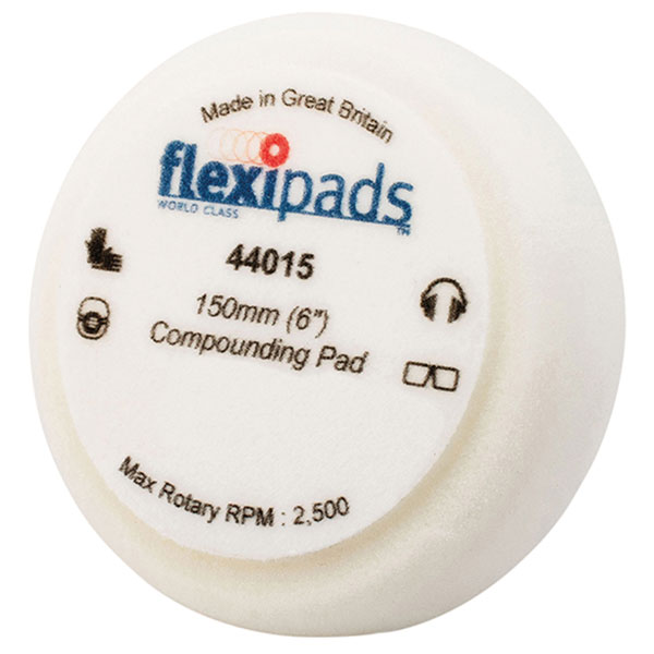 Click to view product details and reviews for Flexipads World Class 44015 White Compounding Foam 150 X 50mm Grip®.