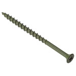 Decking Screw Pozi Compatible ST Green Anti-Corrosion 4.5 x 50mm Tub 1000