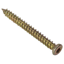 Concrete Frame Screw Torx® Compatible High-Low Thread ZYP 7.5 x 42mm Bag 10