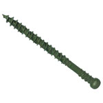 ForgeFast TORX® Compatible Decking Screws Reduced Head Green 4.5x50 T15 Tub 600