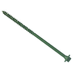 Hexagonal/Torx® Compatible Timber T30 Screws Green 7x100mm Tub 50