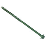 Hexagonal/Torx® Compatible Timber T30 Screws Green 7x100mm Tub 50