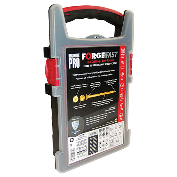 ForgeFix ForgeFast Torx® Compatible Wood Screw Organiser Pro 1000 ...
