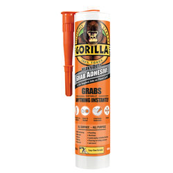 Gorilla Heavy-Duty Grab Adhesive - White 290ml