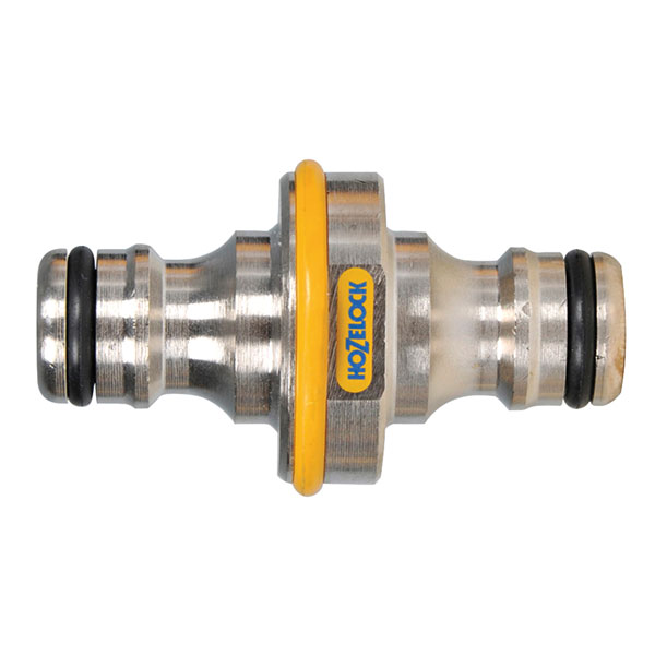 Hozelock 2044P0000 2044 Pro Metal Double Male Connector 12.5mm (1/2in)