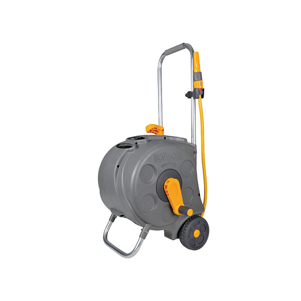 Hozelock 2416R0000 2416 Freestanding Compact Hose Reel + 30m of 12...