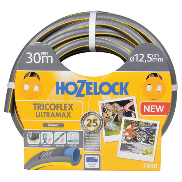 Hozelock 7930P0000 Tricoflex Ultramax Anti-Crush Hose 30m