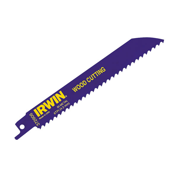 ® 10504150 606R 150mm Sabre Saw Blade Fast Cutting Wood Pack of 5