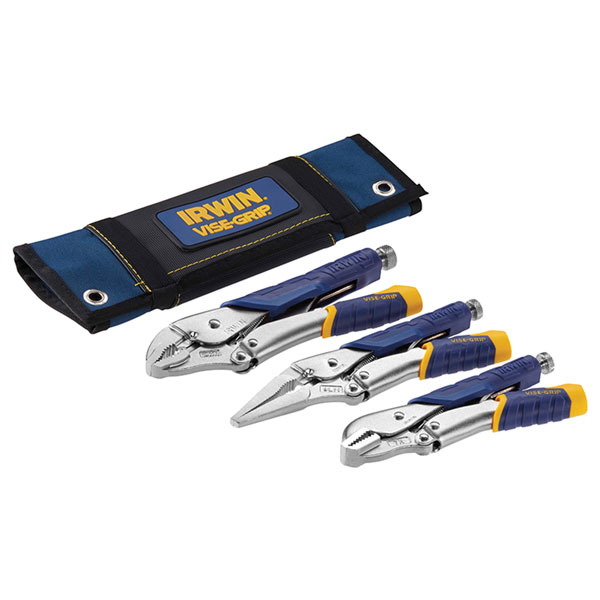 Click to view product details and reviews for Irwin Vise Grip T76kbt Fast Release™ Locking Pliers Set Of 3 7r 9l.