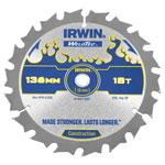 Weldtec Cordless Circular Saw Blade 136 x 10mm x 18T ATB