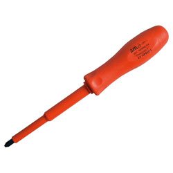 Insulated Screwdriver Phillips No.0 x 75mm (3in)