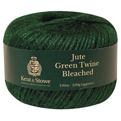 Jute Twine Green 80m (100g)