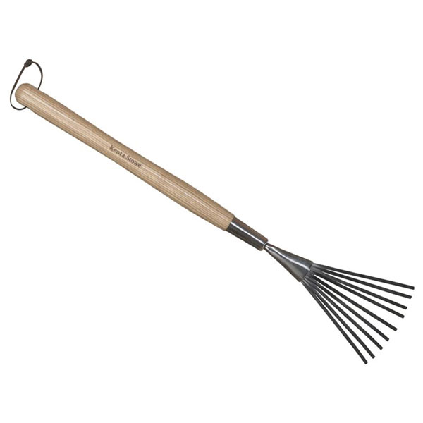 Kent & Stowe 70100187 Stainless Steel Hand Border Rake, FSC®