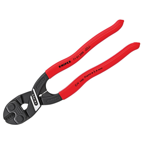 Knipex 71 02 200 SB CoBolt ® Compact Bolt Cutters Multi-Comp Grip ...