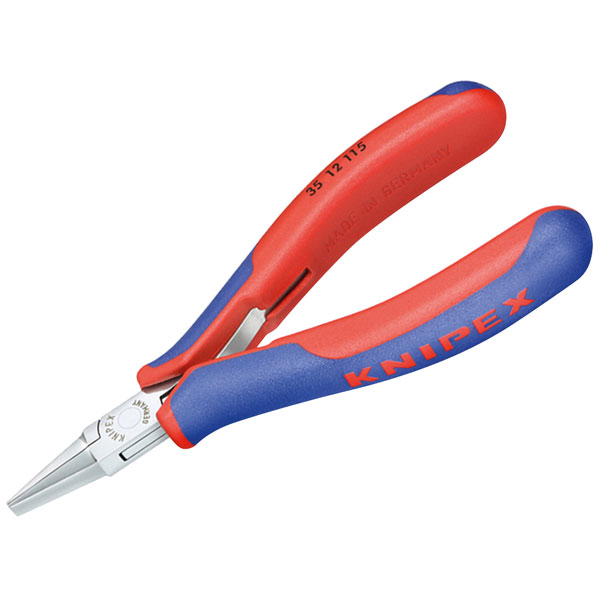 Knipex 35 32 115 SB Electronics Round Jaw Pliers Multi-Component G...