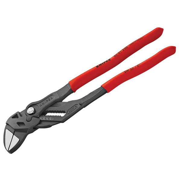 Knipex 86 01 250 Pliers Wrench PVC Grip 250mm - 52mm Capacity