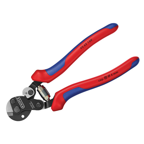 Knipex 95 62 160 SB Wire Rope/Bowden Cable Cutters 160mm