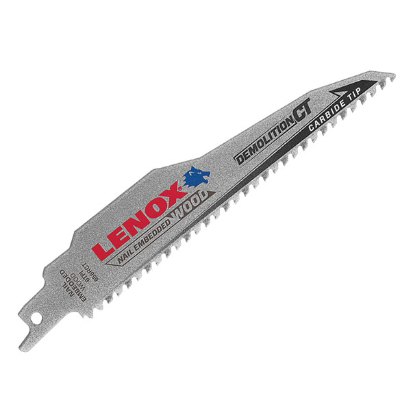  1832118 656RCT DEMOLITION CT™ Reciprocating Saw Blade 150mm 6 TPI