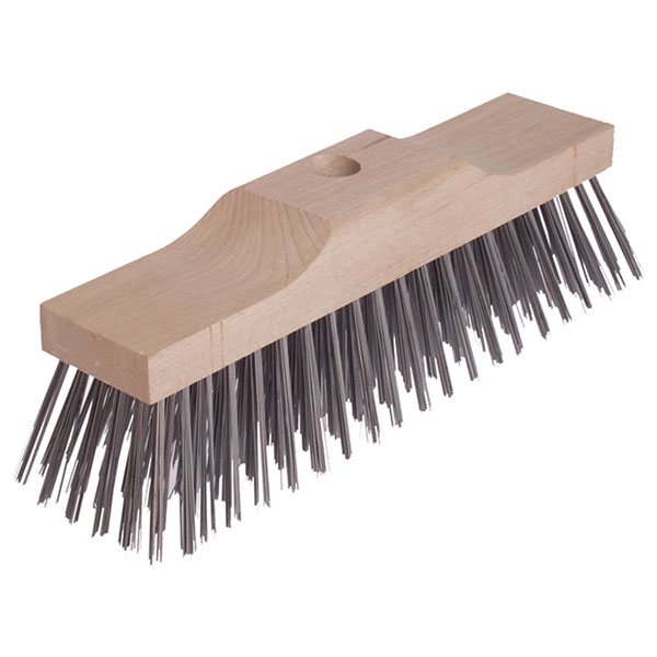 Lessmann 146.201.00 Broom Head Raised Wooden Stock 6 Row 300mm x 70mm