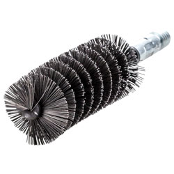 Threaded Tube Brush 30mm Steel Wire