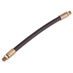 RF12VS Rubber Flexible Tube 12in 1/8 in BSP