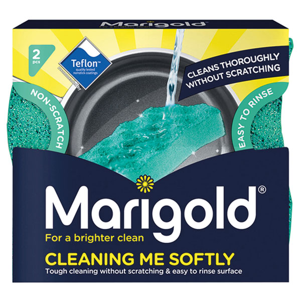  150561 Cleaning Me Softly Non-Scratch Scourers x 2 (Box 14)