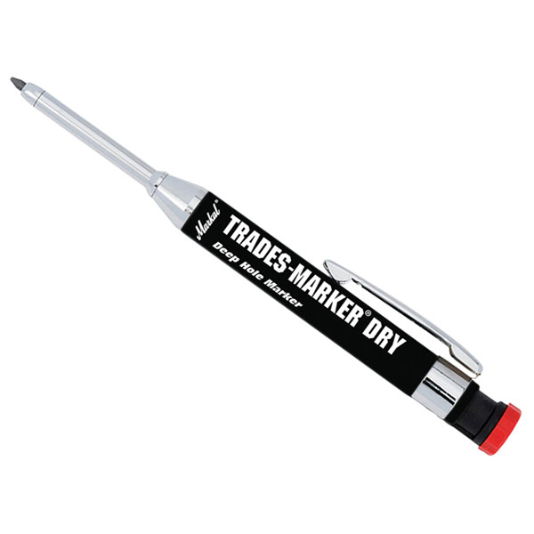 Markal MRK-96260 TRADES-MARKER® DRY Holder + 1 Graphite Refill