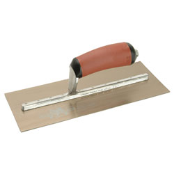 MPB13GSD Pre-Worn PermaShape® Finishing Gold S/S Trowel DuraSoft® 13 x 5in