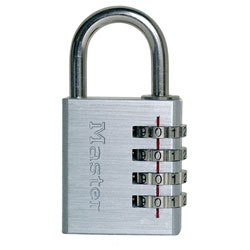 Aluminium 20mm 3-Digit Combination Padlock