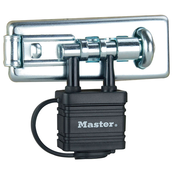 Master Lock 471EURD Bolt Hasp with Integrated Lock 110mm