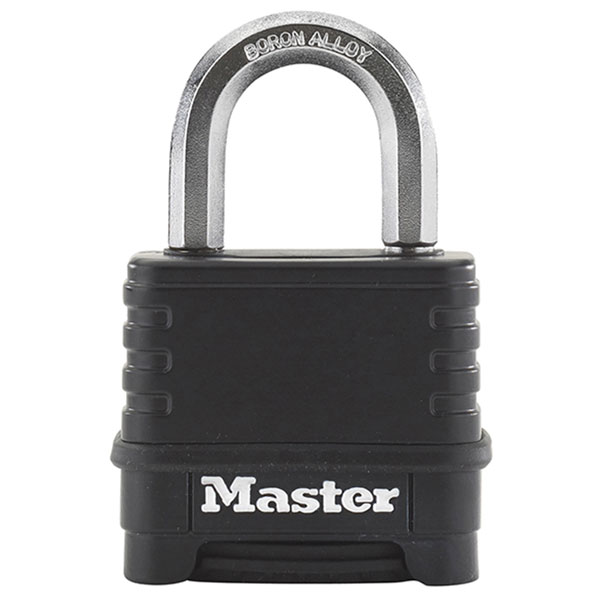 Master Lock M178EURD Excell™ 4-Digit Black Finish Combination 50mm...