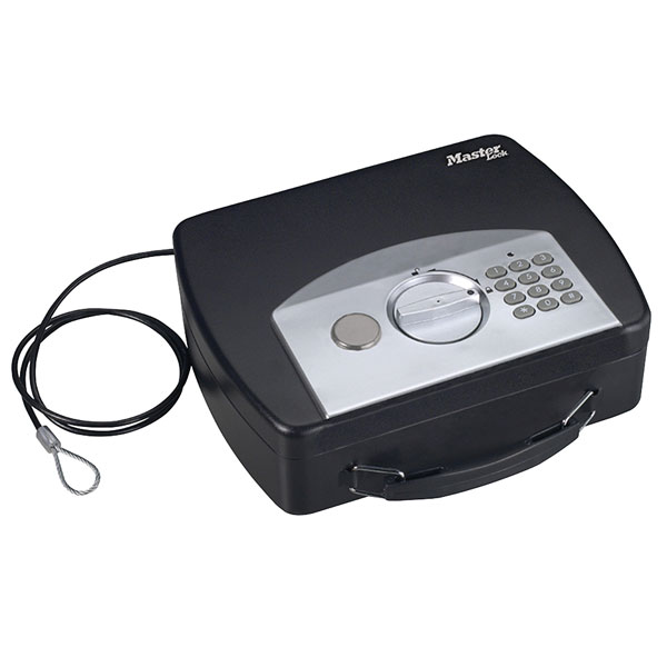  P008EML Portable Digital Safe with Cable