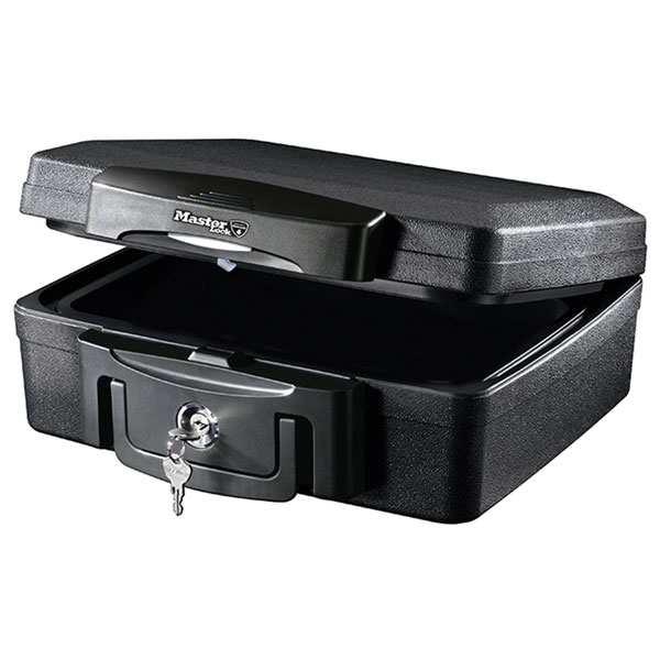  H0100 Small Key Locking Fire & Water Chest