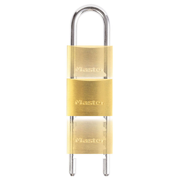Master Lock 1950EURD Solid Brass 50mm Padlock with Adjustable Shackle