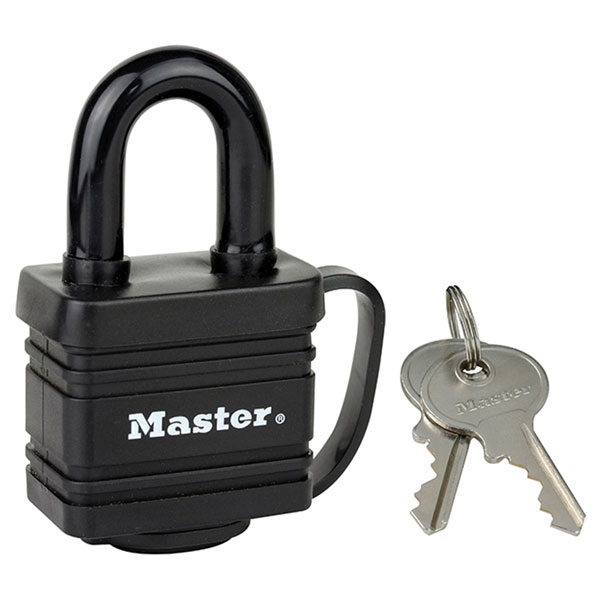  7804EURD Weather Tough® Black Finish 40mm Padlock