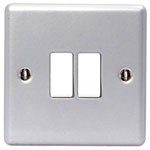 BG Electrical Metal Clad 2-Way Light Switches