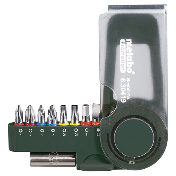 Metabo 630419000 Bit Set, 9 Piece