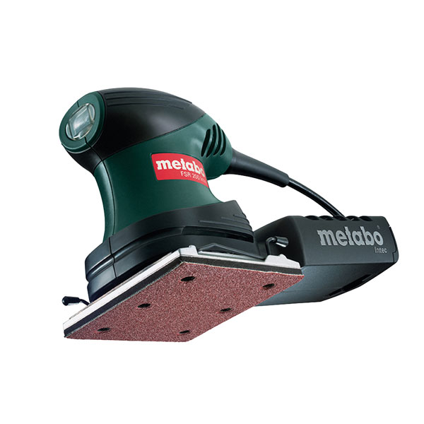 Metabo 600066590 Fsr 200 Intec 1 4 Sheet Orbital Palm Sander 200w 240v