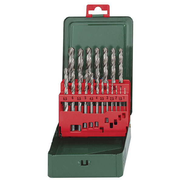  627153000 HSS-G Twist Drill Bit Set 19 Piece