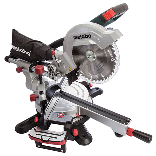 Metabo 619001850 KGS 18 LTX 216 Cordless Sliding Mitre Saw 216mm 1...