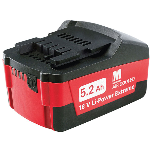 Metabo 625596000 Slide Battery Pack 18v 20ah Li Ion