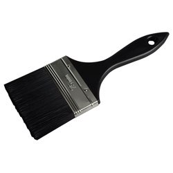 Economy Paint Brushes with Plastic Handles