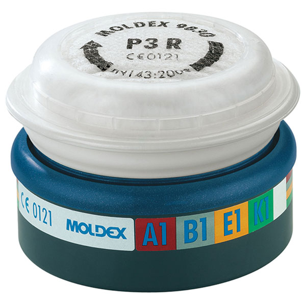 Moldex 943012 EasyLock® ABEK1P3 R Pre-assembled Filter (Retail Box...