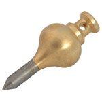 246U Brass Plumb Bob 43g (1.1/2oz) Size 00