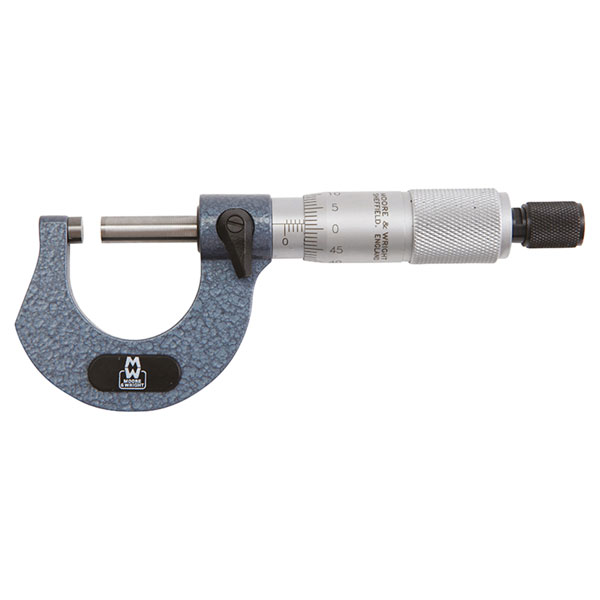 Moore & Wright 1965 Traditional External Micrometer 0-1in/0.001in
