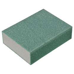 Dual-Grit Flexible Sanding Sponge Fine/Coarse